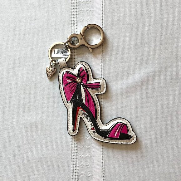 Brighton Accessories - Brighton Fashionista Cover Girls High Heels Handbag Charm Key Fob